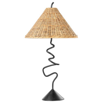 Alaric 1-Light Table Lamp in For