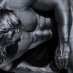 ALPHA GOLDEN WAVE (BLACK & WHITE) - Fine Art Prints