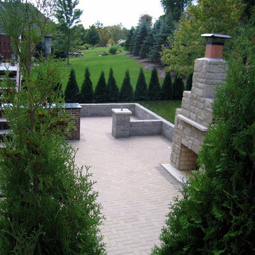 Washington Township Custom Swimming Pool with Elevation