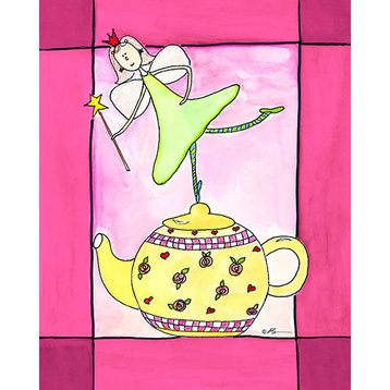I Am A Little Teapot, Ready To Hang Canvas Kid's Wall Decor, 16 X 20