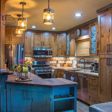 Ft Collins "(Rustic Beach Home") Kitchen remodel