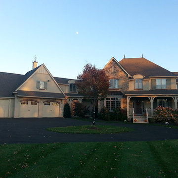 French Colonial Custom Home - Front