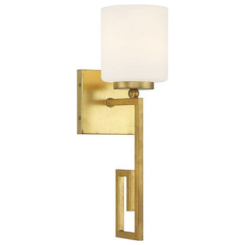 1 Light Wall Sconce In Modern Style-16.25 Inches Tall and 4.75 Inches Wide