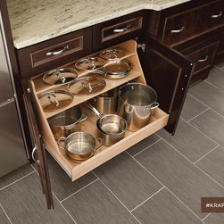 KraftMaid: Pots and Pans Pull Out - Kitchen Cabinetry