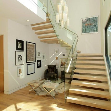 CUSTOM WHITE GLASS CHANDELIER, WHITE CANDLES FOYER CHANDELIER FOR HIGH CEILING b