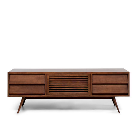 Oscar TV Cabinet, Walnut Medium