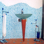 Glamorous Basement Bathroom - Eclectic - Bathroom - Toronto - by