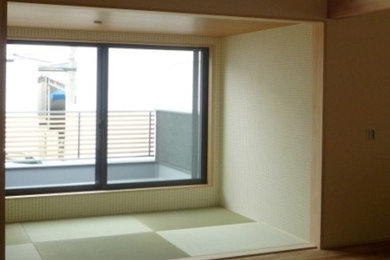 This is an example of an asian living room in Osaka.