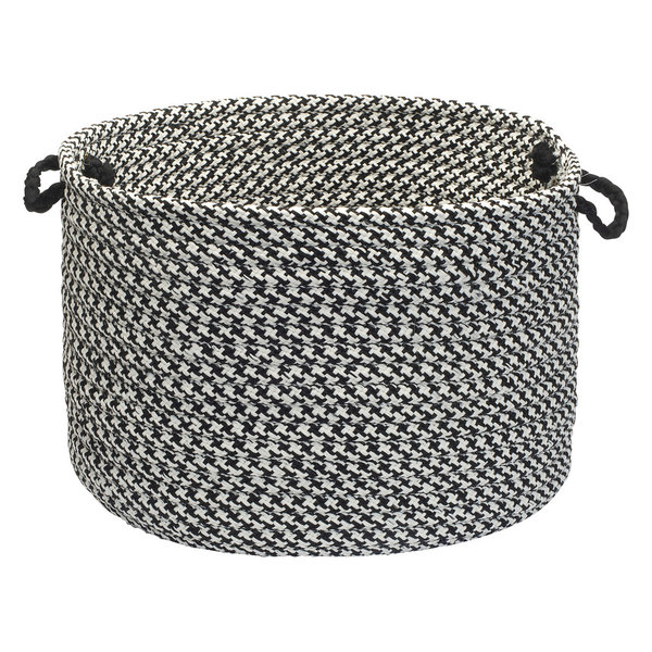 Houndstooth Tweed Basket, 14