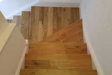 Inspiration for a modern staircase in West Midlands.