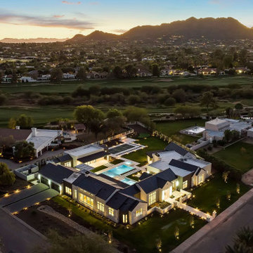 Record-Breaking Bar Z Estate: Resort Pool, Sport Court & Full Mountain Views in