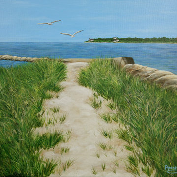Path at New Silver Beach, Cape Cod
