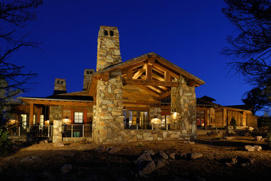 Arts and crafts exterior home photo in Phoenix