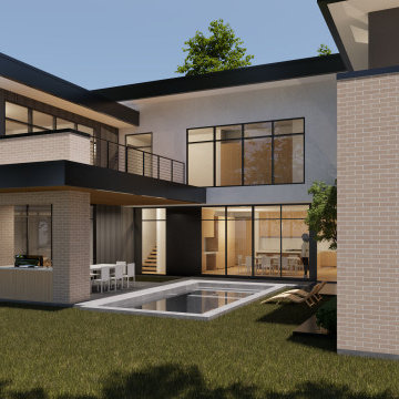 I will realistic home remodeling, interior design and 3d rendering