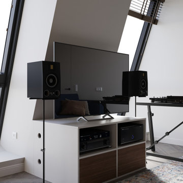 Living Area. Apartment In Vilnius