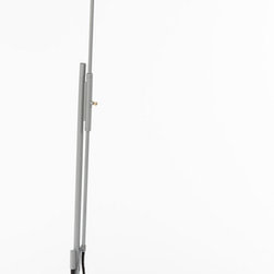 Charlotte Floor Lamp | Silver - Floor Lamps