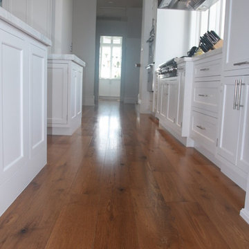 Custom Solid Smoked White Oak Floor