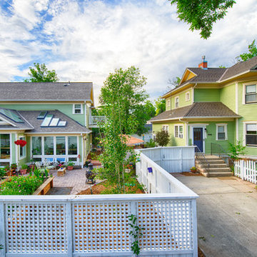 Garage with Artist's Studio and Greenhouse