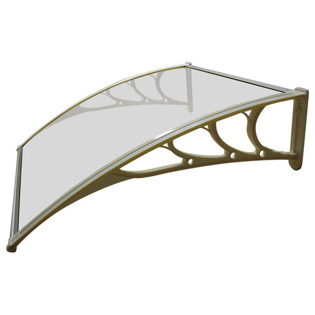 Door and Window Awning Solid, Dark Brown