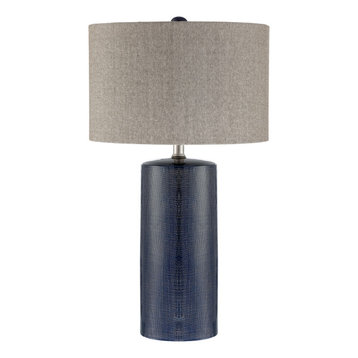 Lite Source LS-23063 Jacoby 29" Tall Buffet Table Lamp - Navy Blue