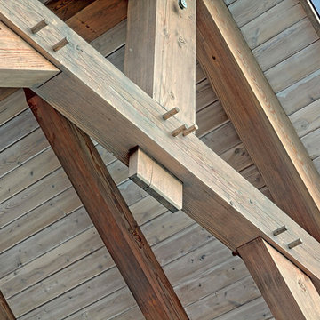 King Post Timber Frame Truss