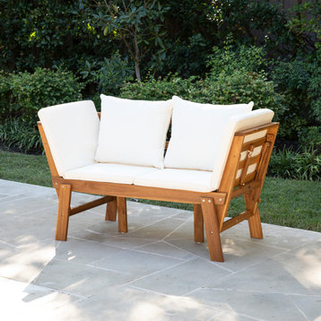Holly & Martin Dolavon Outdoor Convertible Lounge Chair