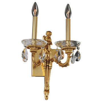 Marseille 12.5x14" 2-Light Traditional Sconce by Allegri