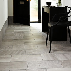 Variato Grey Stone Effect Ceramic Tile - Flooring