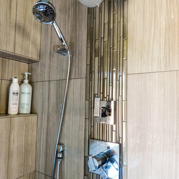 Modern Bath tub and shower