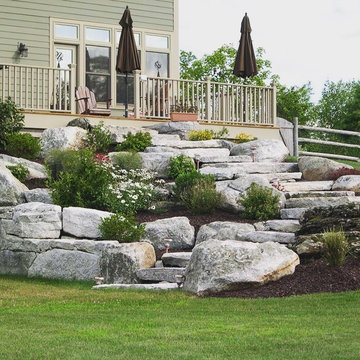 Porch and Stone Steps