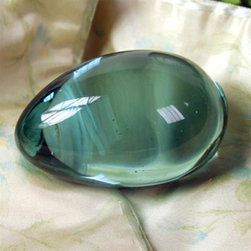 Positivity Glass Egg - Desk Accessories