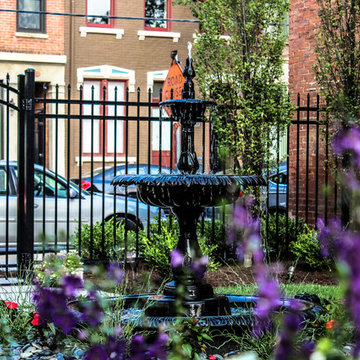 Over The Rhine Courtyard Fountain (Cincinnati)