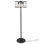 LumiSource Indy Wire Floor Lamp With Antique Metal
