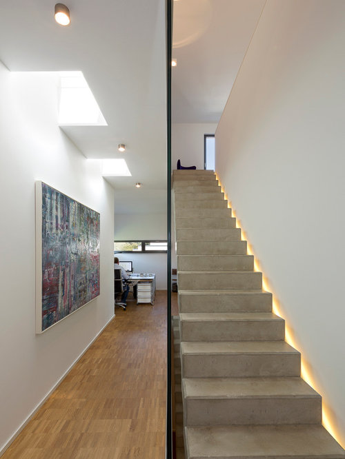Gerade Moderne Treppen Ideen, Design & Bilder | Houzz
