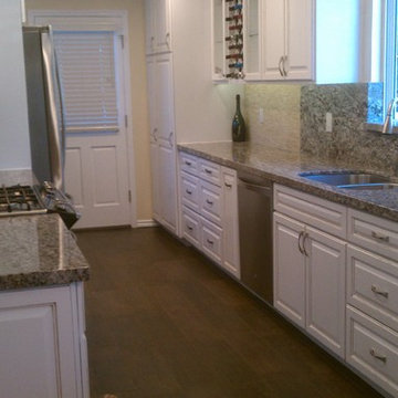 Torrance, CA - Jennifer's Kitchen Remodel - Removal of a separating wall.