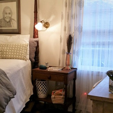 Fresh Look for Tiny Master Bedroom | Marietta, GA
