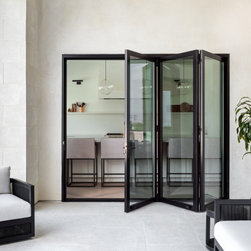 LaCantina Multi Slide Contemporary Clad Pocketing Door - Patio Doors