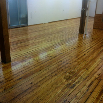 sanding and refinishing with oil base finish.