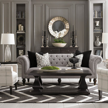 Chesterfield Living Room by Bassett Furniture