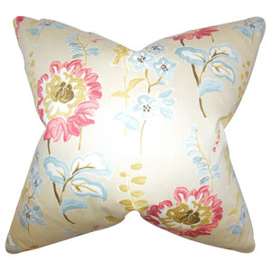 The Pillow Collection Jaleh Coastal Bedding Sham Green Yellow Standard/20 x 26, The Pillow Collection Jaleh Coastal Bedding Sham Green Yellow Standard/20 x 26,