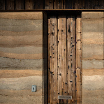 Skagit Valley Rammed Earth House.