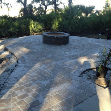 Hardscape Fire Pits, Patios, & Fireplaces