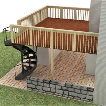 Residential Addition - New Deck and Patio - Ravi's Home Remodel