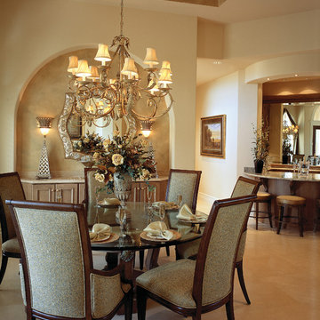 Sater Design Collection's 6929 "Saraceno" Home Plan