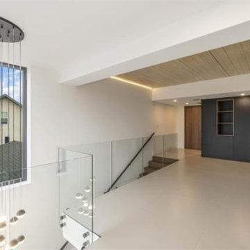 Strathearn Drive - Fenix Black Melamine & Oiled Walnut