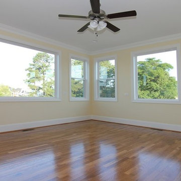 Sunroom with Large Windows