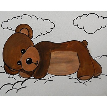 Canvas, Kids Teddy by Ed Capeau, 30"x40"