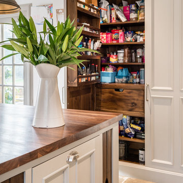 Open, airy kitchen in Rutland, UK