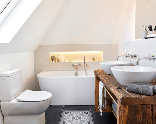 Landhausstil Badezimmer Ideen, Design & Bilder | Houzz