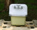 Consigned Green Cast Iron Porcelain Wall Mount Deep Basin Farmhouse Utility Sink